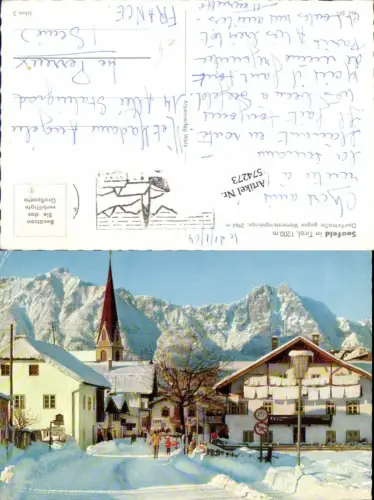 574273,Seefeld in Tirol Straßenansicht