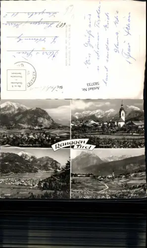 583733,Mehrbild Ak Ranggen Tirol Oberperfuss Inzing Hohe Munde pub Risch-Lau D 1973