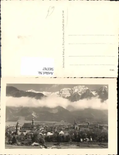 583767,Foto Ak Hall in Tirol Totale