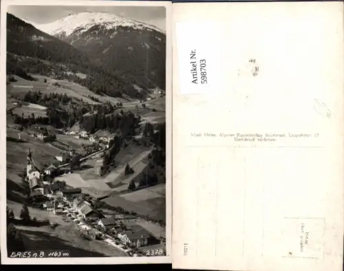 598703,Foto Ak Gries a. Brenner Totale