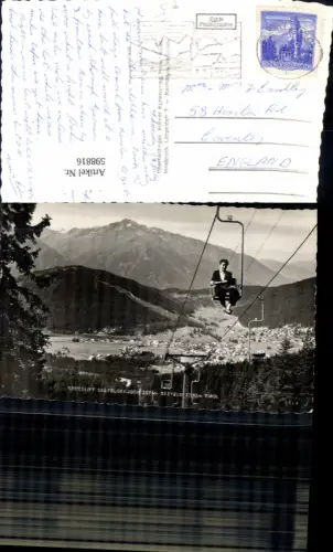 598816,Foto Ak Sessellift Seefelderjoch Seefeld i. Tirol