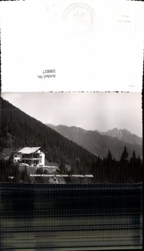 598827,Foto Ak Alpenwirtschaft Herzeben i. Pinistal Neustift im Stubaital