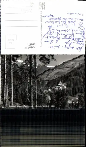 598871,Foto Ak Volders Voldertal Volderwildbad m. Hochnissl