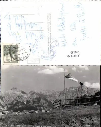 599133,Foto Ak Alpenwirtschaft Knappenhütte Fulpmes Neustift im Stubaital