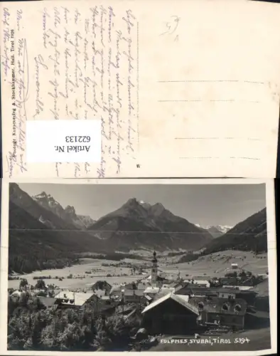 622133,Foto Ak Fulpmes Stubai Ansicht pub A. Stockhammer 5394
