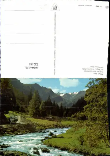 622181,Motiv a. d. Oberbergtal Weg Franz-Senn-Hütte Neustift im Stubaital