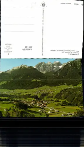 622183,Mieders Stubaital Blick geg. Telfes u. Fulpmes m. Kalkkögel