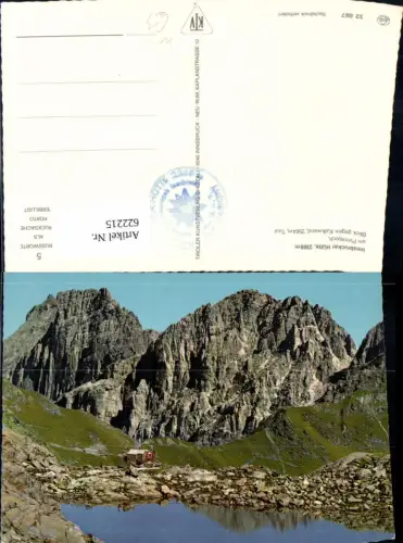 622215,Neustift im Stubaital Innsbrucker Hütter a. Pinnisjoch Blick geg. Kalkwand