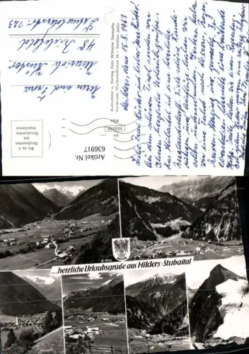 636917,Mehrbild Ak Milders Stubaital Neustift i. Stubaital
