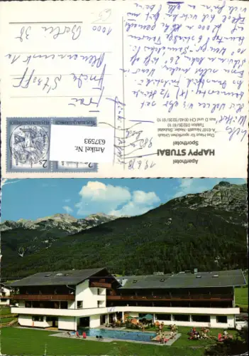 637593,Neustift Neder i. Stubaital Aparthotel Happy Stubai
