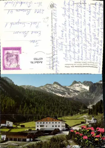637703,Fulpmes Alpengastwirtschaft Schlicker Alm m. Hohem Burgstall z. Sennjoch Stubaital
