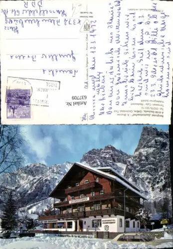 637709,Gschnitz Gschnitztal Berghotel Gschnitzerhof