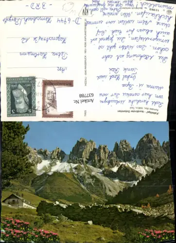 637788,Grinzens Kemater Alm Kalkkögel Nordtiroler Dolomiten