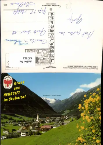 637862,Neustift i. Stubaital Ansicht pub Alpine Luftbild 2018