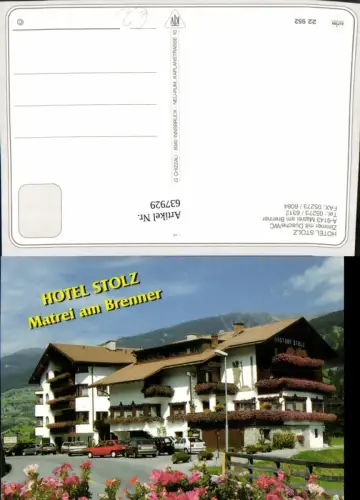637929,Matrei a. Brenner Hotel Stolz