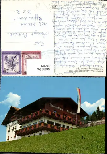 637989,Schönberg im Stubaital Alpengasthaus Gleinserhof
