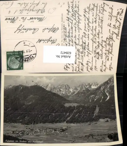 639472,Fulpmes im Stubai m. Kalkkögel