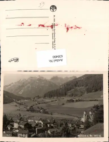 639490,Foto Ak Steinach a. Brenner Ansicht