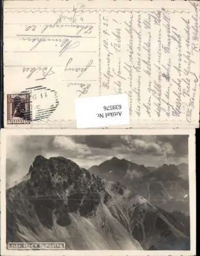 639576,Foto Ak Hoher Burgstall Neustift im Stubaital