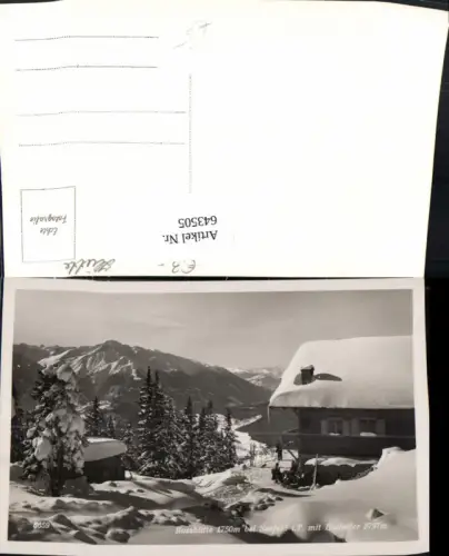 643505,Foto Ak Rosshütte b. Seefeld i. Tirol m. Hocheder Winteransicht