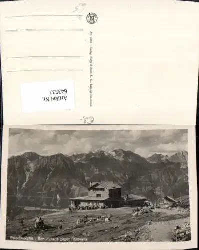 643537,Foto Ak Schutzhaus Patscherkofel Patsch geg. Nordkette