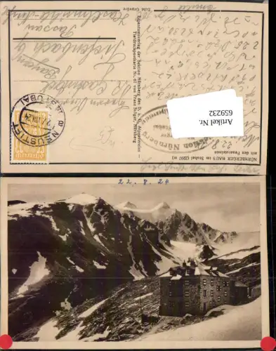 659232,Neustift im Stubaital Nürnberger Hütte Stubai m. Feuersteinen