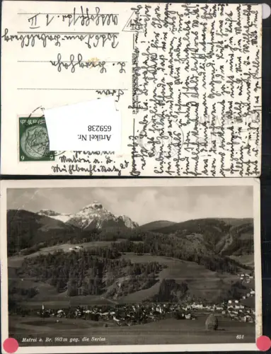 659238,Matrei a. Brenner geg. d. Serles