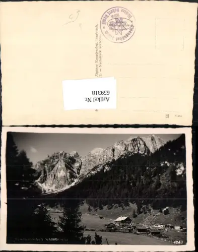 659318,Foto Ak Alpenwirtschaft Schlickeralm Fulpmes