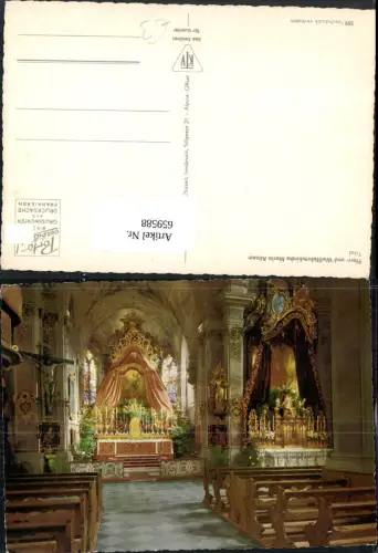 659588,Wallfahrtskirche Maria Absam Inneres