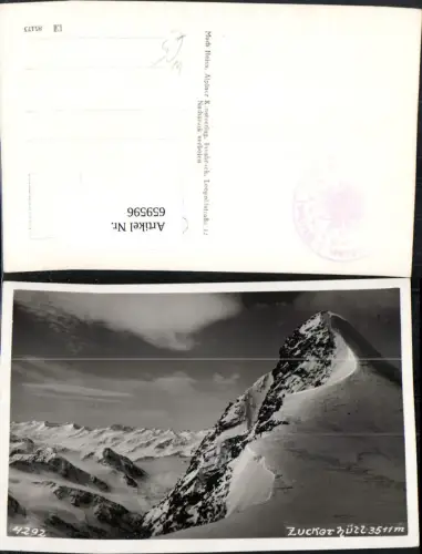 659596,Foto Ak Zuckerhütl Neustift i. Stubaital