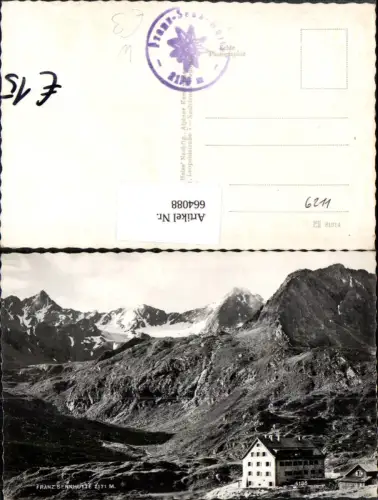 664088,Foto Ak Franz-Senn-Hütte Neustift im Stubaital