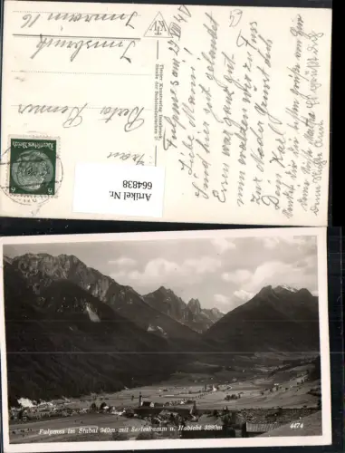 664838,Fulpmes in Stubai mit Serleskamm u. Habicht