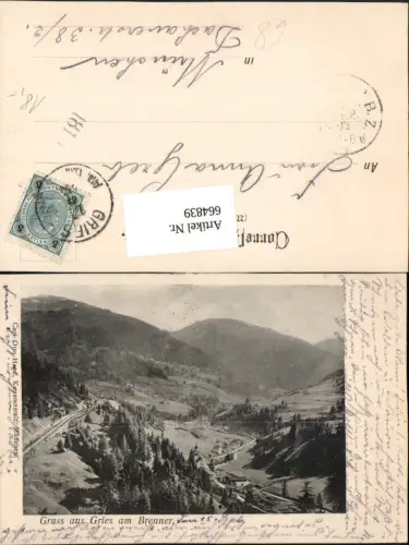 664839,Litho Gries am Brenner