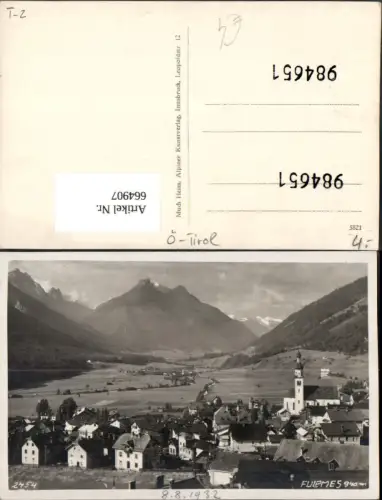 664907,Foto Ak Fulpmes Ansicht