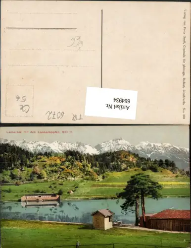 664934,Lans Lansersee m. Lanserköpfen pub Fritz Gratl 269