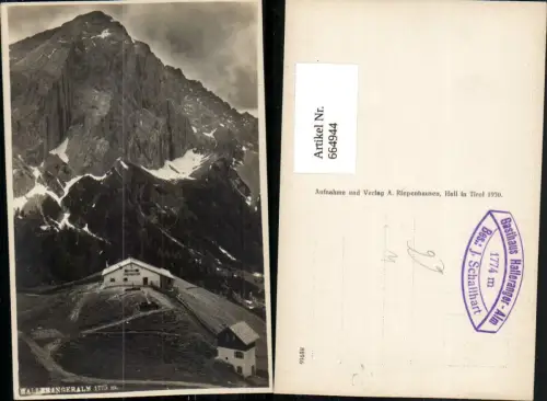 664944,Foto Ak Hallerangeralm Absam
