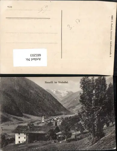 665203,Neustift im Stubaital Ansicht