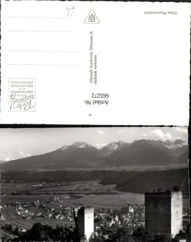 665272,Foto Ak Zirl i. Tirol Ruine Fragenstein