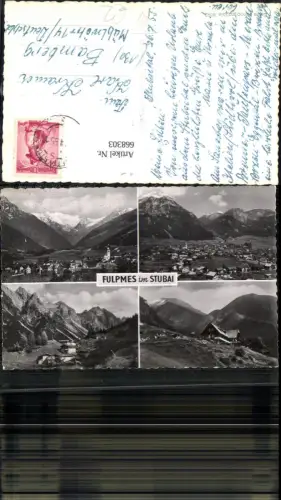 668303,Mehrbild Ak Fulpmes im Stubai