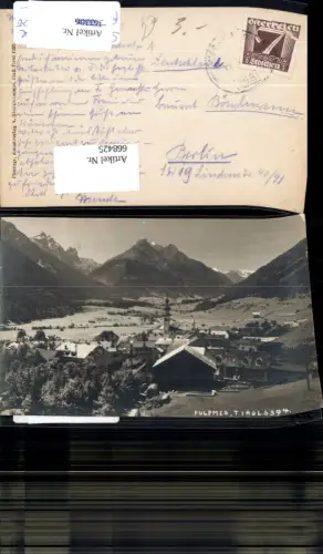 668425,Foto Ak Fulpmes Ansicht pub A. Stockhammer 5394