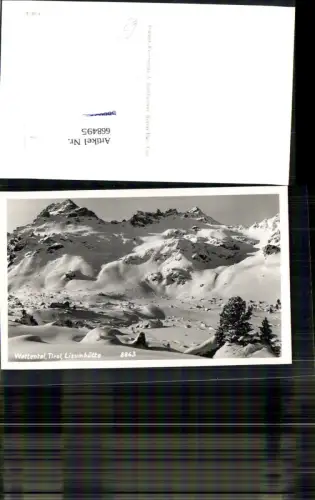 668495,Foto Ak Wattental Lizumhütte i. Winter Wattenberg