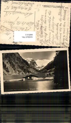 668511,Foto Ak Gries am Brenner Alpengaststätte Seehof a. Brennersee Wipptal