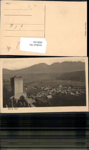 668516,Zirl in Tirol Totale mit Burgruine Fragenstein