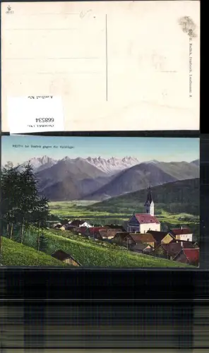 668534,Reith b. Seefeld i. Tirol geg. d. Kalkkögel