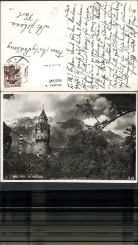 668549,Foto Ak Hall i. Tirol Münzturm