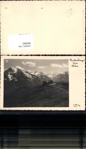 668582,Foto Ak Neustift im Stubaital Starkenburger Hütte Kühtai pub A. Künz 714