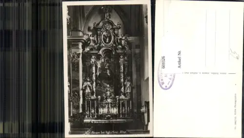 669326,Foto Ak Absam b. Hall i. Tirol Altar Kirche Inneres