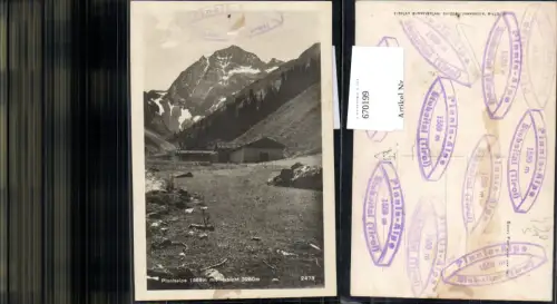 670199,Neustift im Stubaital Pinnisalpe mit Habicht Pinnisalm Stempel Pinnis-Alpe