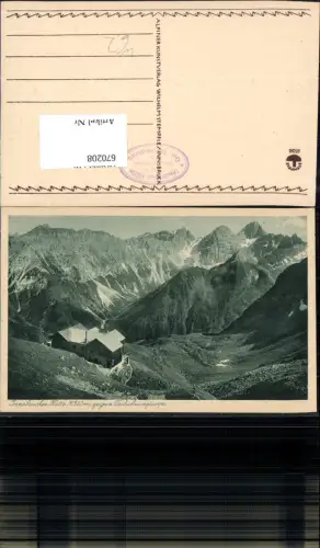 670208,Neustift im Stubaital Innsbrucker Hütte geg. Tribulaungruppe