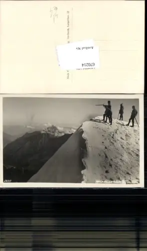 670214,Foto Ak Ranalt Neustift im Stubaital Freiger Gipfel Bergsteigen pub Much Heiss 2600
